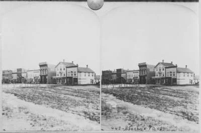 The South Side Front Street Fargo North Dakota 1879 Among Business- Old Photo