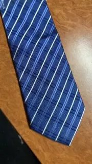 Oroton Silk Men’s Tie - True Blue Colour BNWT