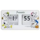 Perfect World Tokyo SNOOPY Pata Pata Flip Clock Clock Interior Gray