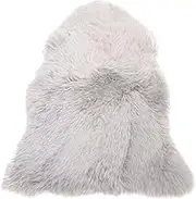 Cloudy Grey - XXL - Long Wool Rug - Australian Merino Sheepskin Rug
