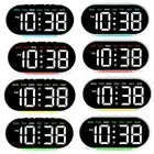 USB Alarm Clock with Time Date Temperature and Week for Home or Office Use