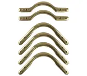 Pool Snooker Billiard Table Brass Pocket Bracket Set