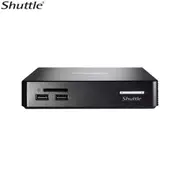 Shuttle NS02AV2 Mini PC 0.5L System-Rockchip RK3368, 2GB RAM, 16GB eMMC, LAN, 4xUSB, WIFI+BT, VESA, HDMI, Android 8.1, Free Digital Signage Software NS02AV2