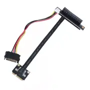 Mini PCIe to PCIE Adapter Cable 270 Degree MiniPCIe to PCIE 1X 8X 16X Adapter