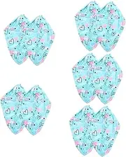 Baluue 5sets Hair Towel for Women Hair Dryer Bath Wrap Absorbent Coral Towel 2pcs*5