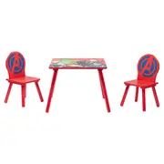 Marvel Avengers Square Table with 2 Chairs Set