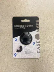 Case-Mate Sticker Mount for Apple AirTags - Black New