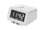 Multifunctional Electronic Alarm Clock Creative Digital Smart Bedside Alarm Clock Radio Suitable For Bedroom
