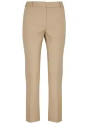 Max Mara Weekend Vite Stretch-cotton Chinos - Beige - 14 (UK14 / L) 14 (UK14 / L)