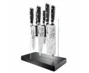 Baccarat Kiyoshi Kiyo 7 Piece Knife Block