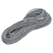 Elastic Cord Stretchy String 2mm 49 Yards Grey for Bracelets, Necklaces