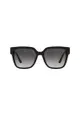 Michael Kors Women's Square Frame Black Injected Sunglasses - MK2170U