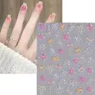 Nail Sticker Nail Sticker Romantic Nail Stickers Colorful Nail Patches for Women