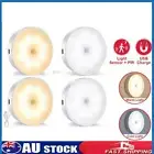 8 LED Motion Sensor Light PIR USB Rechargeable Portable Cabinet-Stair Night-Lamp