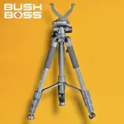 BUSH BOSS Gun Shooting Stick Tripod Monopod Rest Rifle Camera Hunting Up To 1.5m