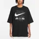 Nike 短袖 NSW Tee 男款 黑 大勾 寬版 羅紋 棉T 短T 落肩 城市 FD1250-010