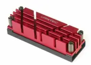 Vantec HS-NVME150-RD ICEBERQ M.2 NVMe/SSD Heat Sink With Thermal Pad