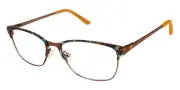 Ann Taylor AT102 Eyeglasses RX Women Matte Brown Oval 53mm New & Authentic