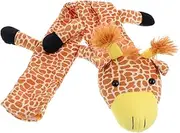SEWOART Whimsical Giraffe Animal Print Neck Plush Doctor Nursing Sleeve Protector 60cm