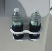 APF Marine Double Cup Beverage Holder Wall Mount for Boat Yacht Fishing