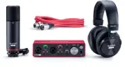 Focusrite Scarlett 2i2 Studio (3rd Gen) USB Audio Interface and Recording Bundle