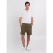 Replay Mens Cotton Casual Cargo Shorts Bermuda Green