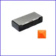 Monocrystalline Diamond Sharpening Stone with Non-Slip Base & Angle Guide 6x2.5
