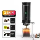 Wireless Electric Portable Espresso Coffee Machines Coffee Makers 3-in-1 Capsule