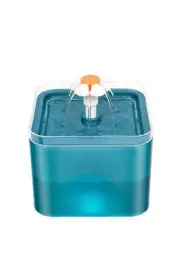 Automatic Electric Pet Water Fountain Dog Cat Water Feeder Bowl Dispenser W LED