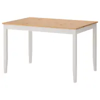 在飛比找蝦皮購物優惠-北歐工業LOFT風格經典IKEA宜家LERHAMN實木餐桌工