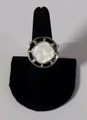 Paparazzi Encompassing Pearlescence White Ring