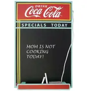 Coke Wood Chalkboard Coca Cola