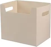 Zerodeko Portable File Storage Organizer Pp Plastic File Boxes Large Capacity for Teachers Students Office