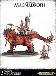 Magmadroth Warhammer Age of Sigmar Auric Runesmiter Runefather Runeson Dwarf AoS