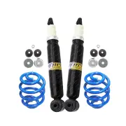 Rear Webco Shock Absorbers Sport Low Springs for Falcon EA EB Fairlane NA NF NL