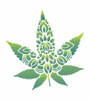 Marijuana Weed Leaf STENCIL Pot Hippie Garden Hemp Plant Cannabis DIY Craft Sign