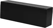 HOUDERCO Black Coin Collection Box with Slots Secure Holder and Organizer for Collectors Versatile Storage for Coins Banknotes and Collectibles Easy Access Display Case