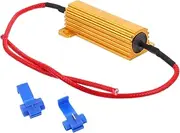 GANAZONO 1 set High Power Automotive Load Resistor Kit Durable Construction with Aluminum Shell for Heat Dissipation Fit for LED Turn Signal and Headlights