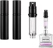 Travel Perfume Refillable Bottle Atomiser - 2-Pack 5ML ANTOKX Perfume Atomise...