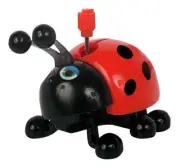 Original Mold TOMY Walking Lori LADY BUG Z-Wind-Up Toy