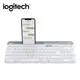 logitech羅技K580超薄跨平台藍芽鍵盤/ 珍珠白 eslite誠品