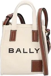 [Bally] Barry Akelei Women's Shoulder Bag, white (off-white), Free Size