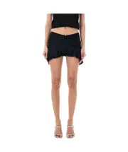 pleated skirts L,M Black