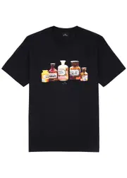 PS Paul Smith Bottles Printed Cotton T-shirt - Blue M