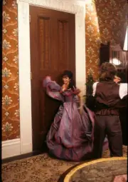 Terri Garber Patrick Swayze On 1985 Tv Series North And South Old Photo