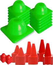 Kamelkone Agility Training & Motorcycle Cones for Sports & Kids | Set of 12 P...