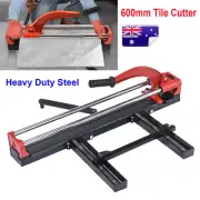 Heavy Duty Steel Tile Cutter Cutting Machine w Wheel for 600mm Porcelain Ceramic