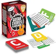 Zastic! Guitar Chords Flash Cards - 144 Guitar Chord Flash Cards Deck- Guitar Notes Flash Card - Perfect Guitar Learning Tool, Guitar Practice, Guitar Fretboard Training Tool