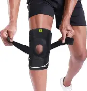 BERTER Knee Brace Support for Relieves Meniscus Tear Knee Pain ACL MCL Men Women