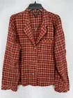 NEW Madewell XL Plaid Button Up Long Sleeve Pajama Top